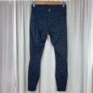 Lululemon In Movement Tight 25" Everlux Formation Camo Deep Coal